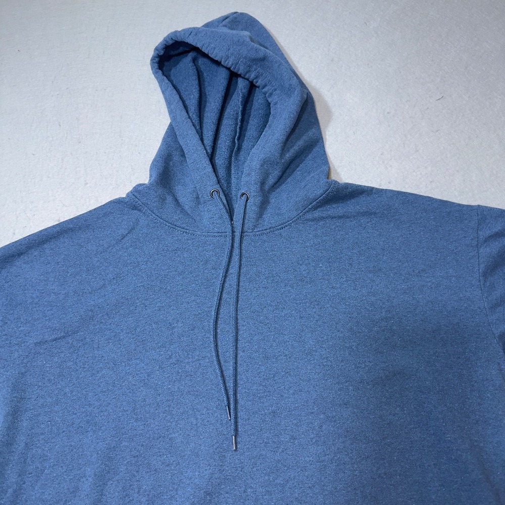 Zenana‎ Outfitters Blue Heathered Oversized Pullover Hoodie OT-2800 L/XL